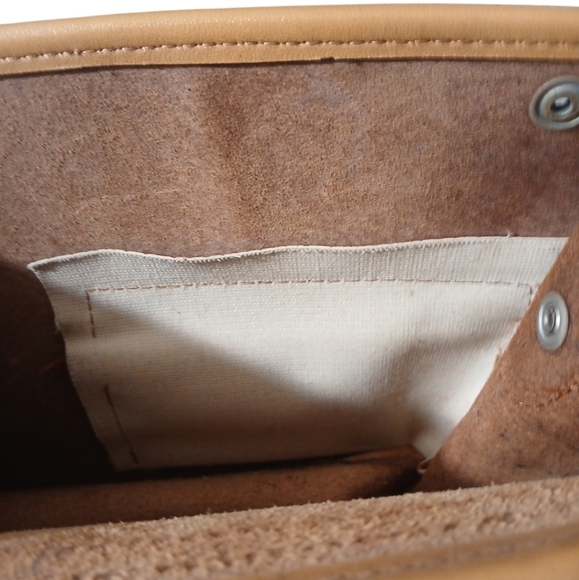 Princess R Vintage Egyptian Leather Handbag Top Handle Briefcase - Picture 10 of 16